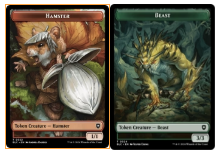 Beast (0024) // Hamster (0022) Double-Sided Token